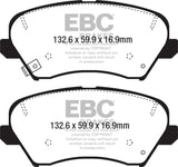 EBC Brakes UD1828 Ultimax OEM Replacement Brake Pads