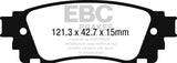 EBC Brakes UD1805 Ultimax OEM Replacement Brake Pads