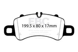 EBC Brakes DP42307R Yellowstuff Street And Track Brake Pads