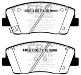 EBC Brakes UD2117 Ultimax OEM Replacement Brake Pads