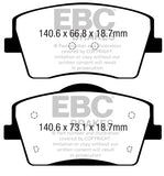 EBC Brakes DP22365 Greenstuff 2000 Series Sport Brake Pads