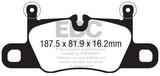 EBC Brakes DP52371NDX Bluestuff NDX Full Race Brake Pads