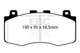 EBC Brakes DP52400NDX Bluestuff NDX Full Race Brake Pads