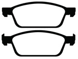 EBC Brakes DP53008NDX Bluestuff NDX Full Race Brake Pads