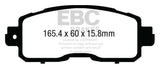 EBC Brakes DP43011R Yellowstuff Street And Track Brake Pads