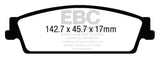 EBC Brakes DP43022R Yellowstuff Street And Track Brake Pads