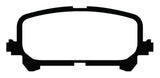 EBC Brakes UD1724 Ultimax OEM Replacement Brake Pads