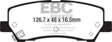 EBC Brakes DP33041C Redstuff Ceramic Low Dust Brake Pads