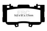 EBC Brakes UD1784 Ultimax OEM Replacement Brake Pads