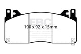 EBC Brakes DP43055R Yellowstuff Street And Track Brake Pads