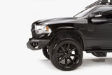 Fab Fours DR13-D2951-1 Vengeance Front Bumper; 2 Stage Black Powder Coated; No Guard;