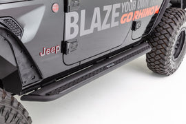 Go Rhino DSS0368T Dominator Xtreme DSS Side Steps with Rocker Panel Mounting Bracket Kit