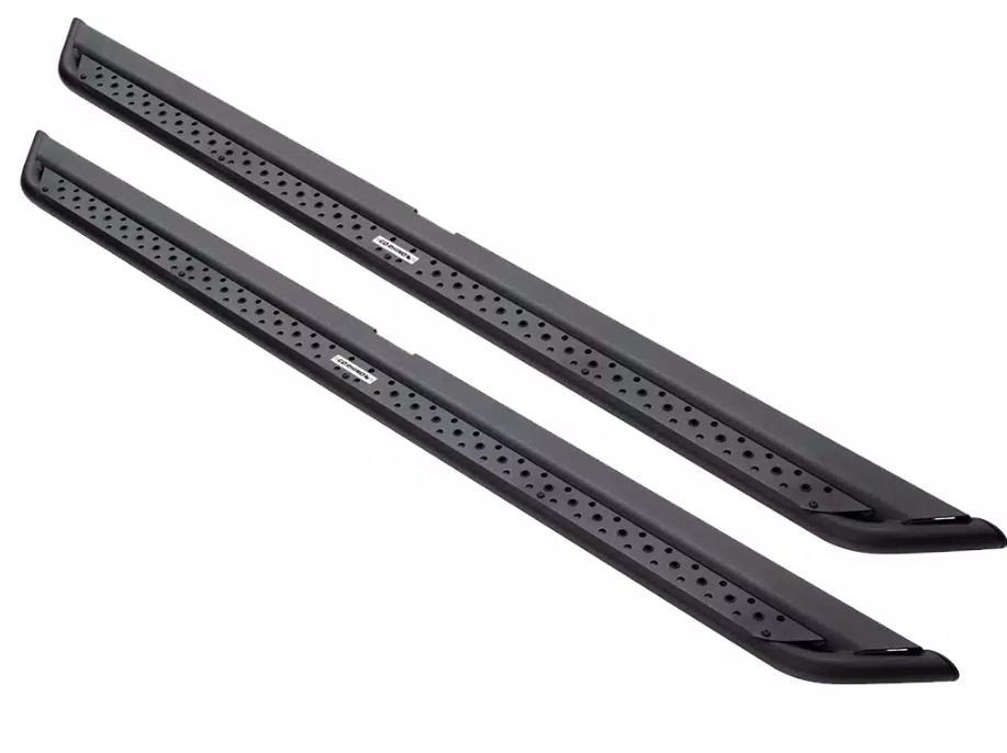 Go Rhino DSS4445T Dominator Xtreme DSS Side Steps with Rocker Panel Mounting Kit - Double Cab
