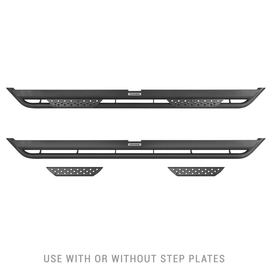 Go Rhino DT4049T Dominator Xtreme DT Side Steps with Rocker Panel Mounting Bracket Kit