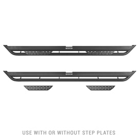 Go Rhino DT4049T Dominator Xtreme DT Side Steps with Rocker Panel Mounting Bracket Kit