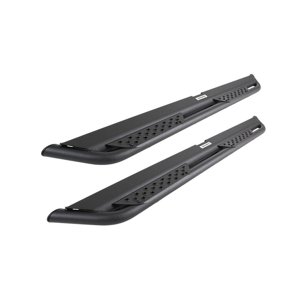 Go Rhino DT60068T Strong steel side steps doubles as a slider to protect rocker panel
