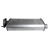 Crown Automotive Jeep Replacement E0021456 Muffler w/ Flange for 00/06 TJ Wrangler w/o Unlimited Pkg. w/ 4.0L or 2.4L Eng.