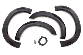 Lund EX129S Extra Wide Style Fender Flare Set - Front and Rear, Smooth, 4-Piece Set