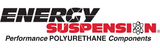 Energy Suspension 34168G Sub-Frame Bushing Set; Black; Rear; Performance Polyurethane;