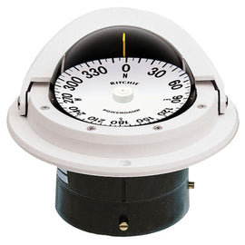 RITCHIE F-82W COMPASS  FLUSH MNT  3' DIAL  WHITE
