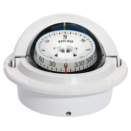 RITCHIE F-83W COMPASS  FLUSH MNT  3' COMBI  WHITE