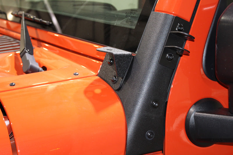 Jeep JK Windshield Light Bracket 07-18 Wrangler JK Fishbone Offroad