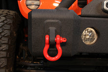 Load image into Gallery viewer, D Ring 3/4 Inch Red 2 Piece Set Fishbone Offroad
