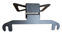 Load image into Gallery viewer, Jeep JL Hawse Fairlead License Plate Mount For 18-Pres Wrangler JL Black Aluminum Fishbone Offroad