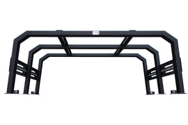 Gladiator Bed Rack Full Tackle Rack For 20+ Jeep Gladiator Full Rack Black Powdercoat Fishbone Offroad