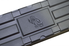 19-Current Ram 1500 Crew Cab 5 Inch Oval Side Steps Fishbone Offroad