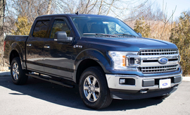 15-22 F-150 Extended Cab 5 Inch Oval Side Steps Fishbone Offroad