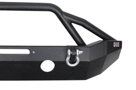 Jeep JK Front Winch Bumper 07-18 Wrangler JK Full Width Black Powdercoat Fishbone Offroad