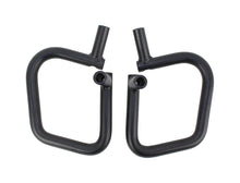 Load image into Gallery viewer, Jeep JK Grab Handles Front 07-18 Wrangler JK 2/4 Door Steel Black Textured Powdercoat Fishbone Offroad