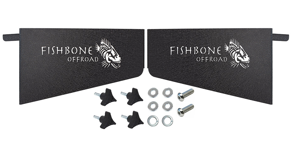 Jeep JL Wheel Well Storage Bins 18-Pres Wrangler JL 2 Door Fishbone