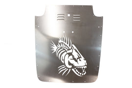 Jeep TJ Hood Louver Raw Unpainted 97-02 Wrangler TJ Fishbone Offroad