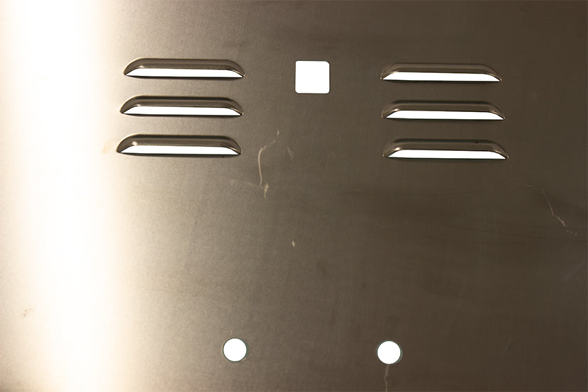 Jeep TJ Hood Louver Raw Unpainted 03-06 Wrangler TJ Fishbone Offroad
