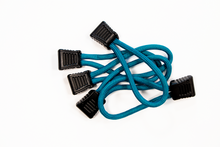 Load image into Gallery viewer, Paracord Zipper Pulls 5 Pcs Teal Fishbone Offroad