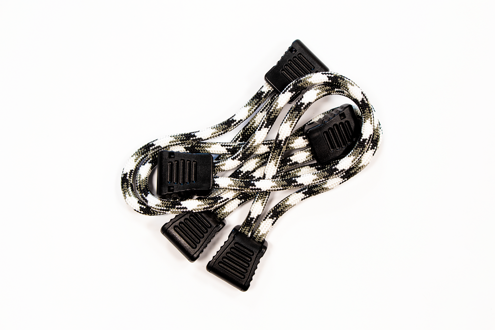 Paracord Zipper Pulls 5 Pcs Urban Camo Fishbone Offroad