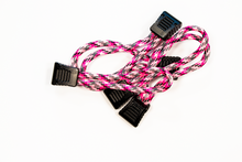 Load image into Gallery viewer, Paracord Zipper Pulls 5 Pcs Pink Camo Fishbone Offroad