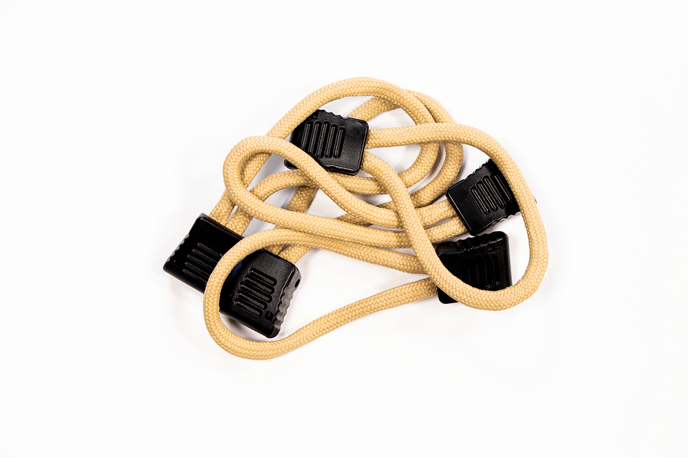 Paracord Zipper Pulls 5 Pcs Khaki Fishbone Offroad