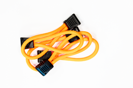Paracord Zipper Pulls 5 Pcs Neon Orange Fishbone Offroad
