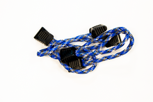 Load image into Gallery viewer, Paracord Zipper Pulls 5 Pcs Blue Camo Fishbone Offroad