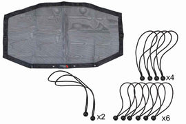 2018-Present Jeep Wrangler JLU Rear Sun Shade Fishbone Offroad