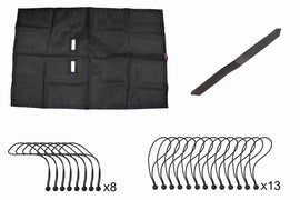 2018-Present Jeep Wrangler JLU Full Sun Shade Fishbone Offroad