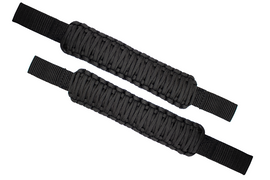 Head Rest Paracord Grab Handles Black Fishbone Offroad