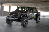 DV8 Offroad FBJL-06 FS-25 Stubby Front Bumper with Plated Bull Bar