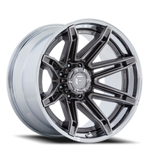 Load image into Gallery viewer, Aluminum Wheels 20X10 Brawl FC401AP 6 On 135 Platinum Silver Chrome Lip 87.1 Bore -18 Offset Fuel Off Road Wheels