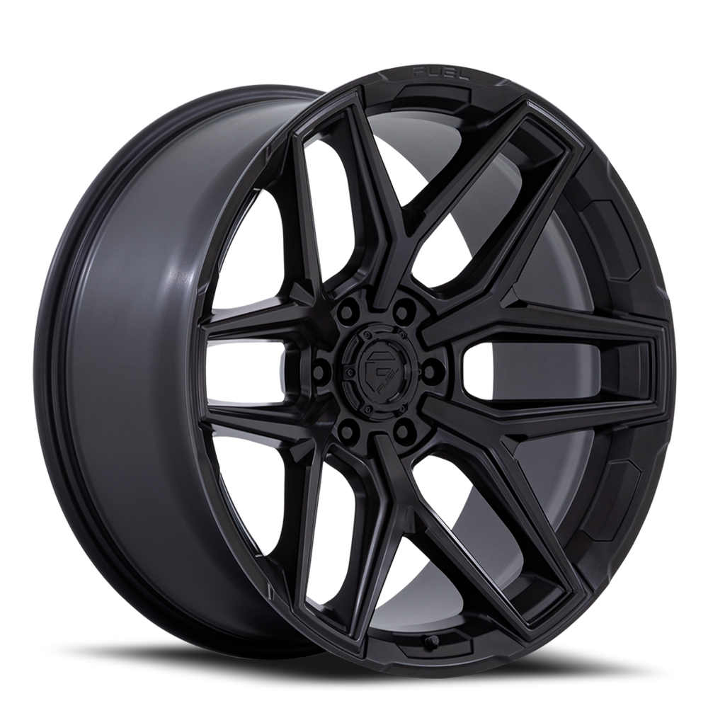 Aluminum Wheels 20X9 Flux 6 FC854MX 6 On 139.7 Blackout 106.1 Bore 1 Offset Fuel Off Road Wheels