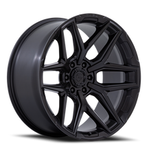Load image into Gallery viewer, Aluminum Wheels 20X9 Flux 6 FC854MX 6 On 139.7 Blackout 106.1 Bore 1 Offset Fuel Off Road Wheels