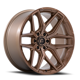 Aluminum Wheels 18X9 Flux 6 FC854ZR 6 On 135 Platinum Bronze 87.1 Bore 1 Offset Fuel Off Road Wheels